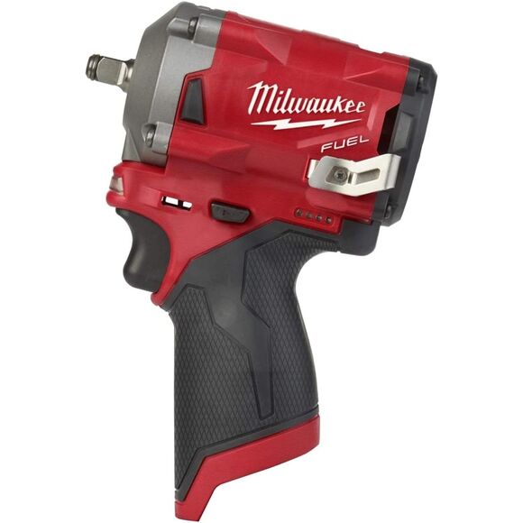 Milwaukee 2554-20 M12 FUEL 3/8 in. Stubby Impact Wrench - Bare Tool (1661) - Picture 1 of 1